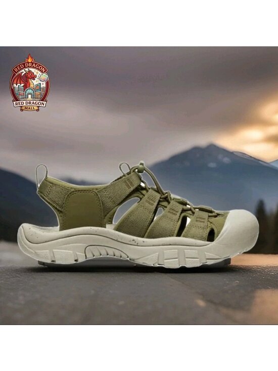 Keen Newport H2 Hybrid Olive Green Waterproof Sandal 1028518 - Men\'s Size 13 main image 5